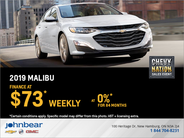 Finance the 2019 Chevrolet Malibu