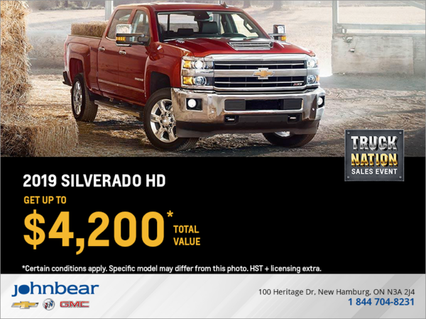 Get the 2019 Chevrolet Silverado HD
