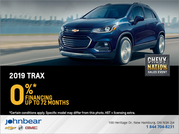 Get the 2019 Chevrolet Trax