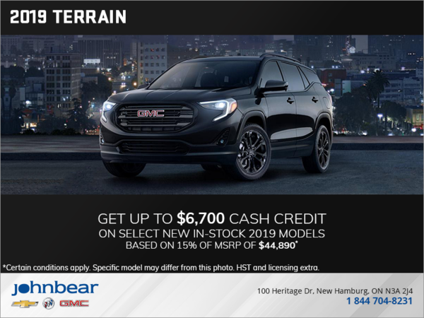The 2019 GMC Terrain