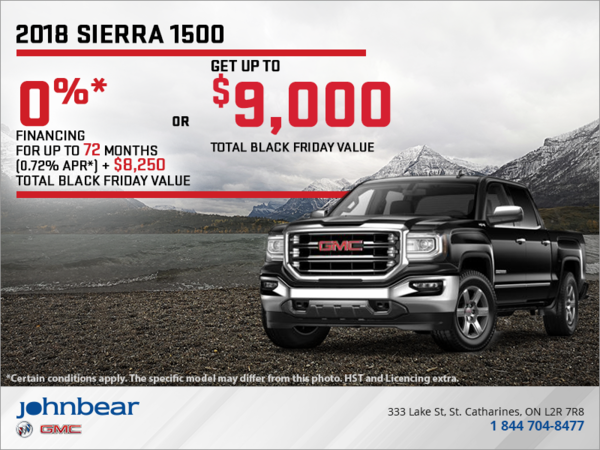 The 2018 GMC Sierra 1500