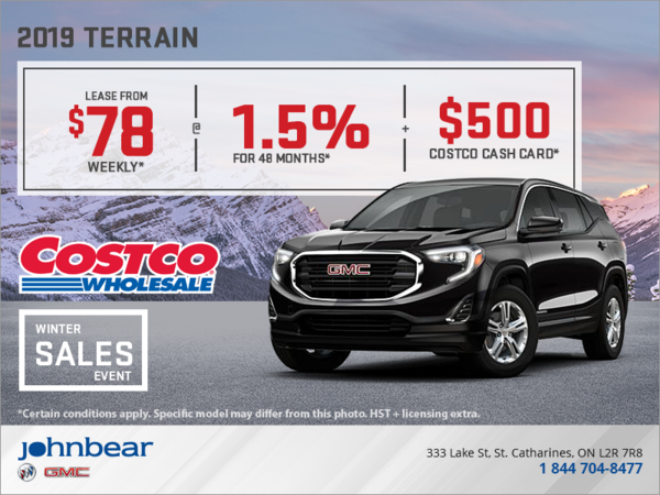 The 2019 GMC Terrain