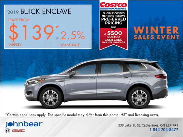Lease the 2019 Buick Enclave