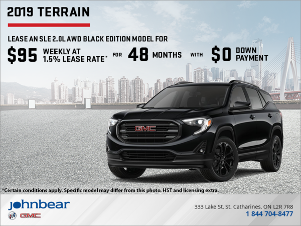 The 2019 GMC Terrain