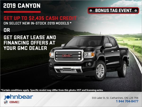 The 2019 GMC Canyon