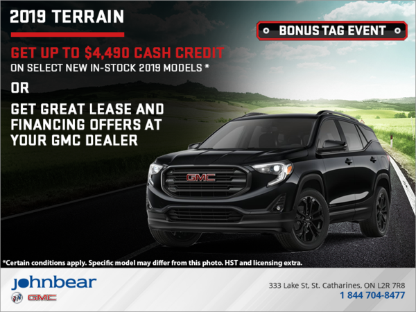 The 2019 GMC Terrain