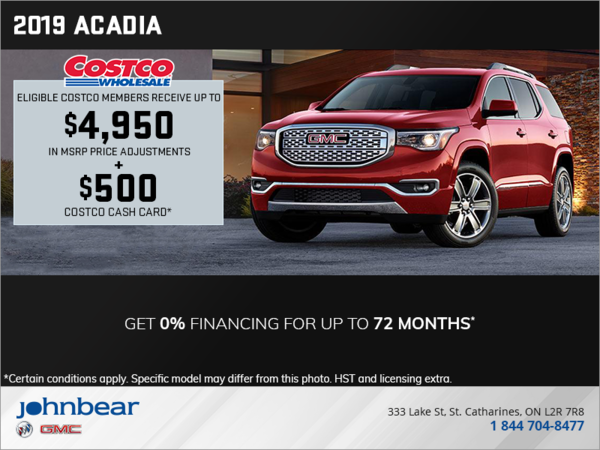 The 2019 GMC Acadia
