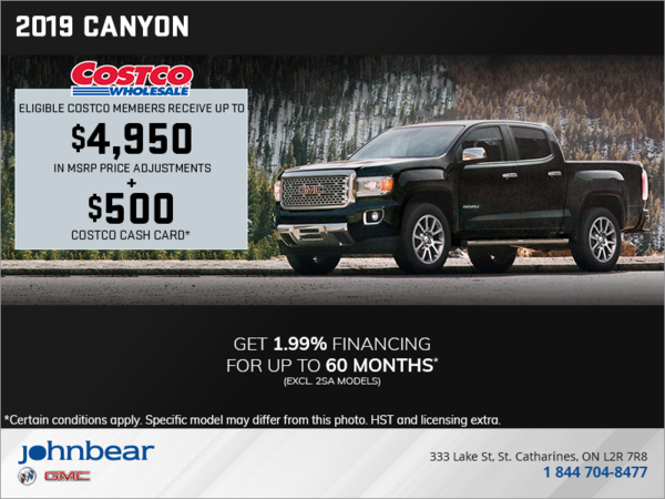 The 2019 GMC Canyon
