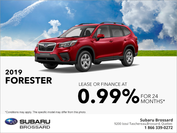 Get the 2019 Forester!