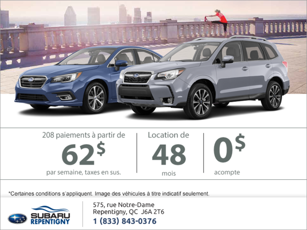 Événement mensuel chez Subaru