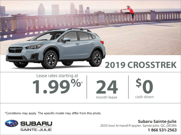 Get the 2019 Crosstrek today!