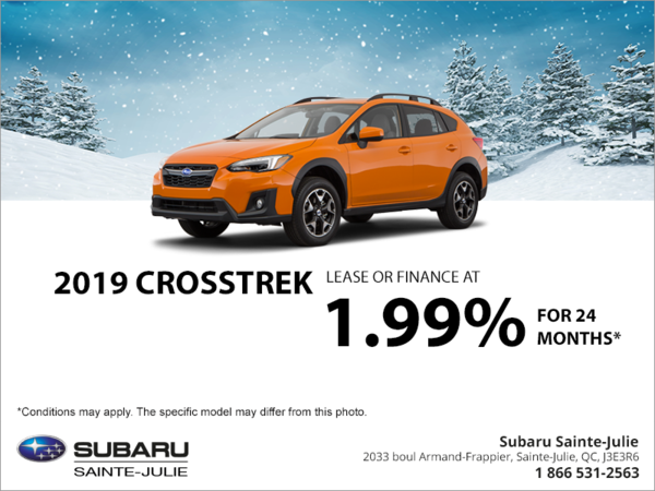 Get the 2019 Crosstrek today!
