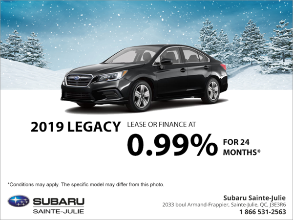 Get the 2019 Legacy today!