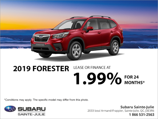 Get the 2019 Forester!
