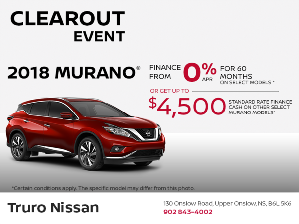 Get the 2018 Murano Today!