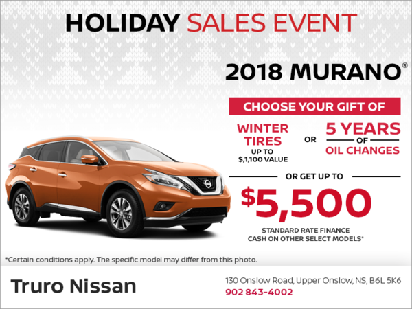 Get the 2018 Murano Today!