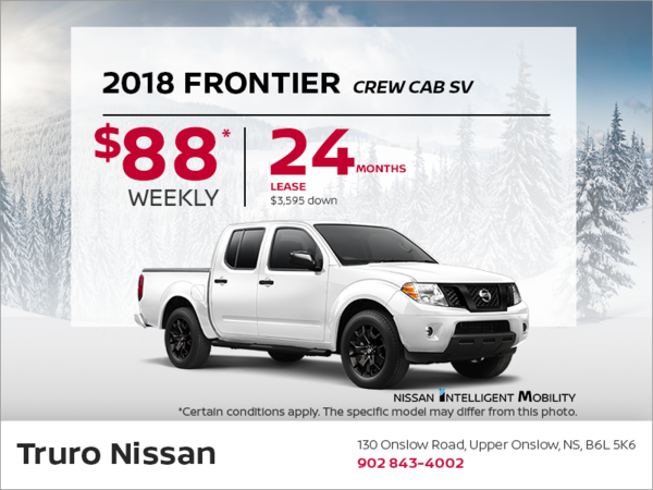 Get the 2018 Nissan Frontier Today!