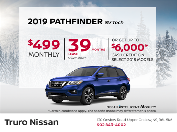 Get the 2019 Nissan Pathfinder Today!