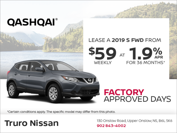 Get the 2019 Nissan Qashqai Today!