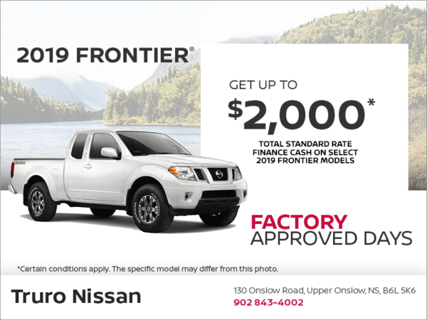 Get the 2019 Nissan Frontier Today!