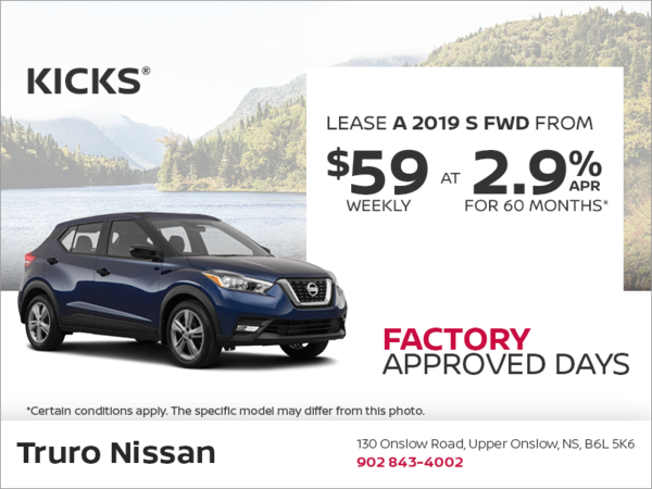 Get The 2019 Nissan Kicks Today Truro Nissan