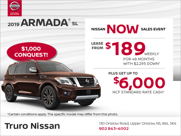 Get the 2019 Nissan Armada