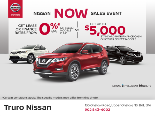 Nissan Now Sales Event!