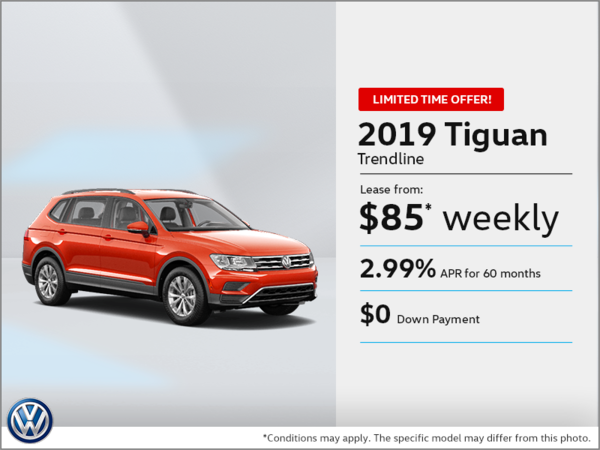Lease the 2019 Tiguan!
