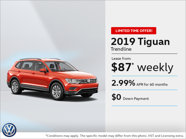 Lease the 2019 Tiguan!