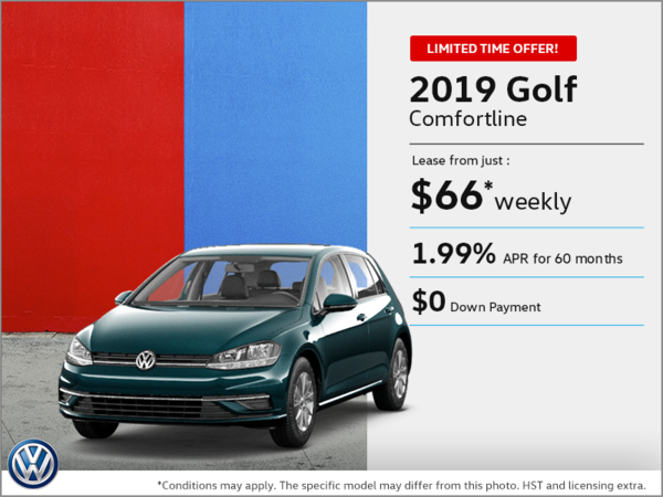 Lease the 2019 Golf!