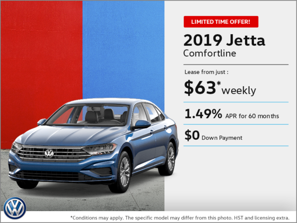 Lease the 2019 Jetta!