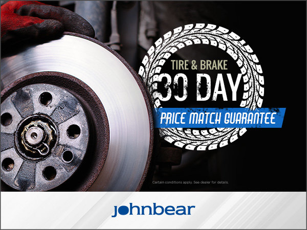 Tire & Brake 30 Day Price Match Guarantee