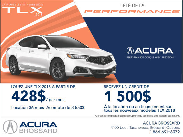 Acura TLX 2018 en location