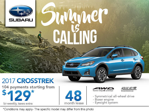 Save on the 2017 Subaru Crosstrek Today