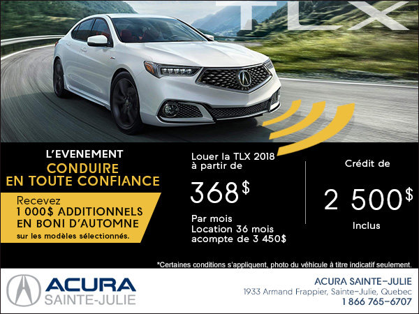 Acura TLX 2018 en location