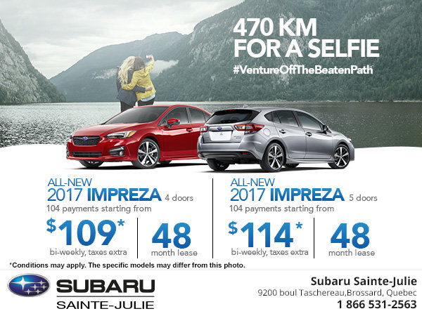 Save on the 4 and 5-Door 2017 Subaru Impreza Today!
