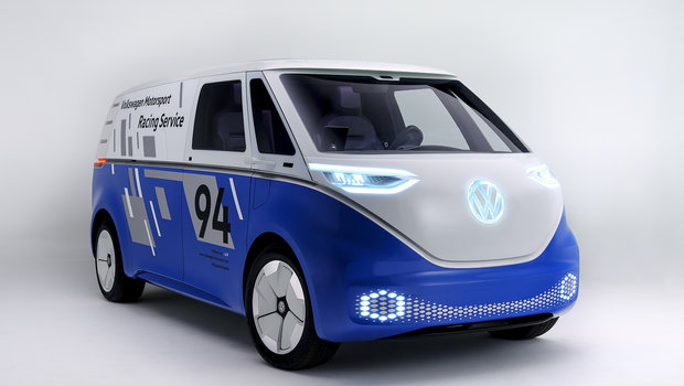 Volkswagen lights up L.A. with I.D. Buzz Cargo Concept