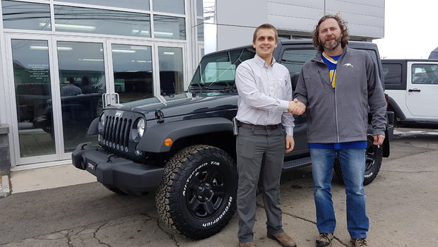 Merci à M. Luc St Pierre pour votre super Wrangler.