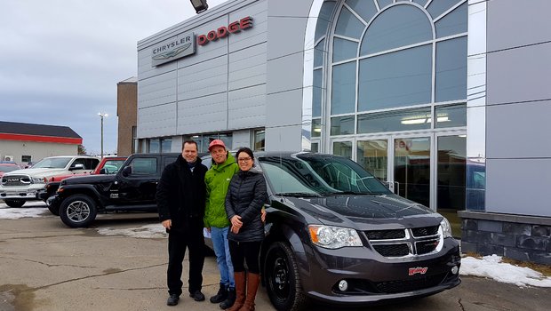 Félicitation pour votre Dodge Grand Caravan.