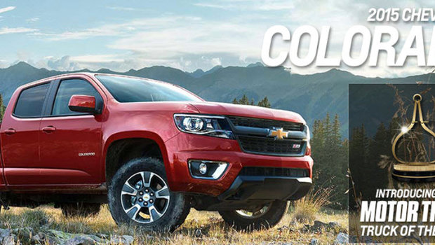Chevrolet Colorado is named 2015 Truck of the Year