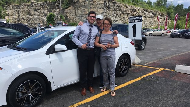 Merci à toute l'équipe Vimont Toyota!!