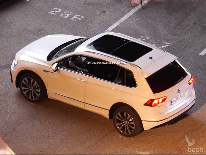 Les prèmieres photos du Volkswagen Tiguan 2017 au Canada