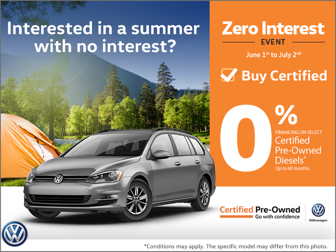 Zero Interest Event