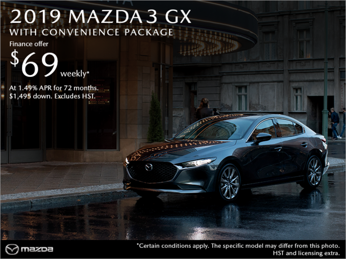 Half-Way Motors Mazda - Get the 2019 Mazda3 Today!