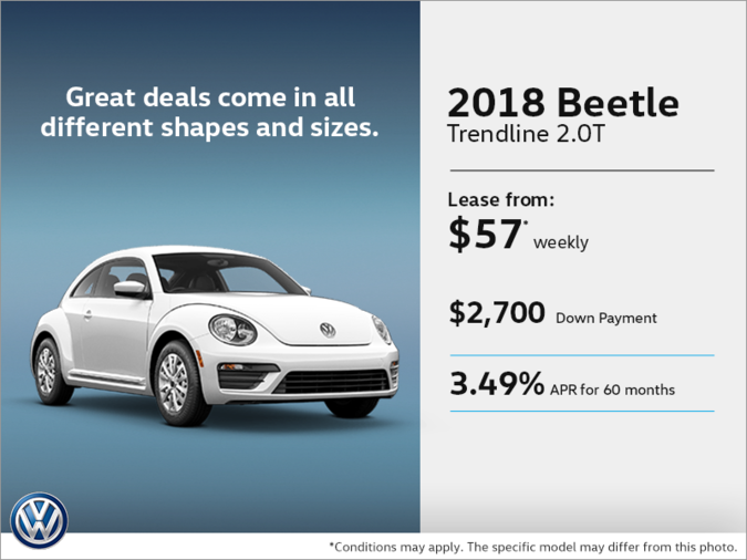 Lease the 2018 Beetle!