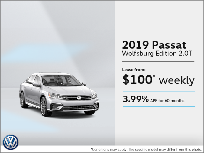 Lease the 2019 Passat!