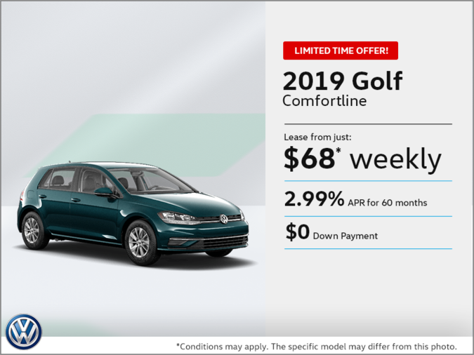 Lease the 2019 Golf!