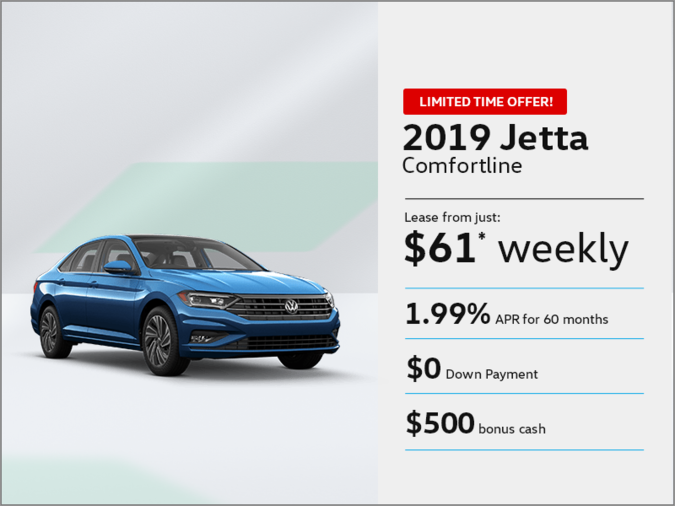 Lease the 2019 Jetta!