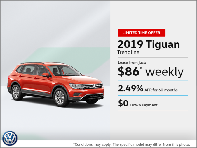 Lease the 2019 Tiguan!