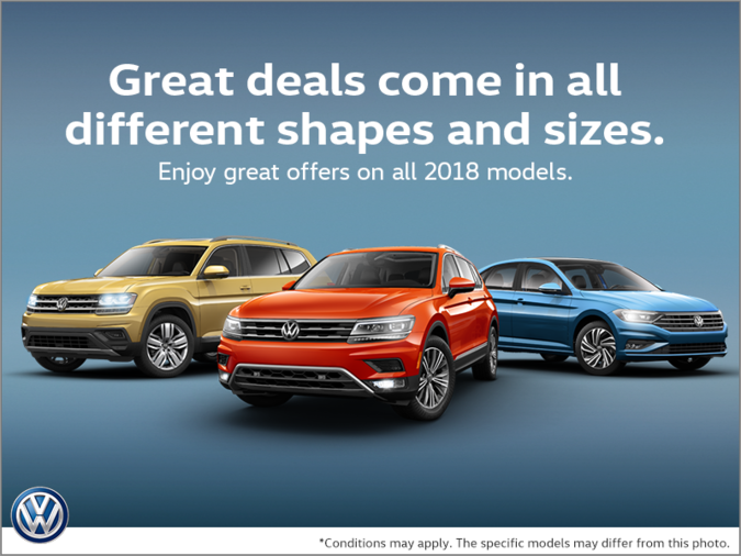 The Volkswagen Monthly Sales Event!